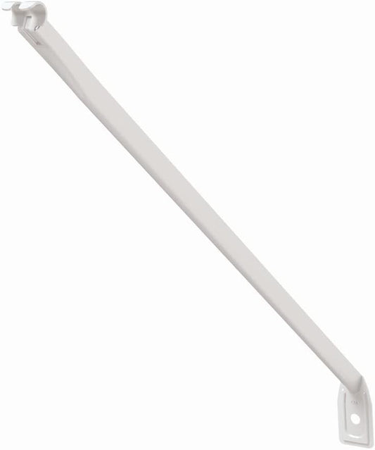 Closet Maid  12-Inch Support Brackets for Wire Shelving, White,12-pack