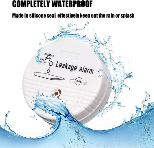 Wireless Water Leak Sensor Alarm - WER 90db Loud Buzzer