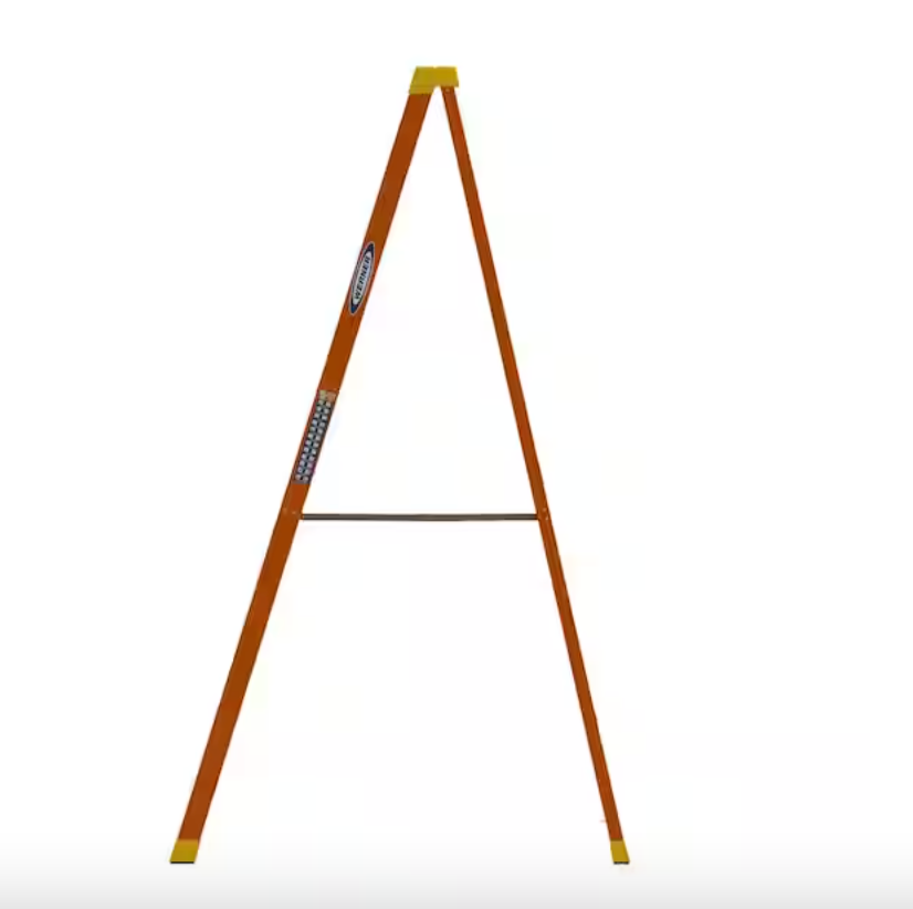 10 ft. Fiberglass Step Ladder (14 ft. Reach Height) 300 lbs. Load Capacity Type IA Duty Rating