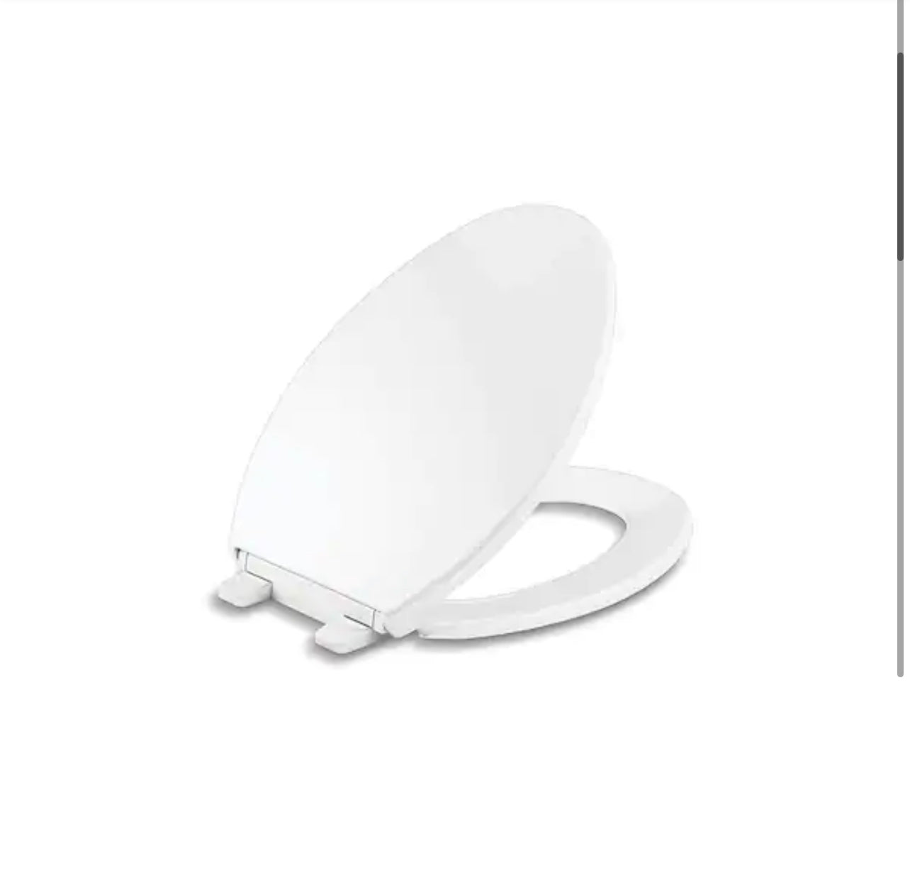 KOHLER Wellworth Elongated Closed Front Toilet Seat