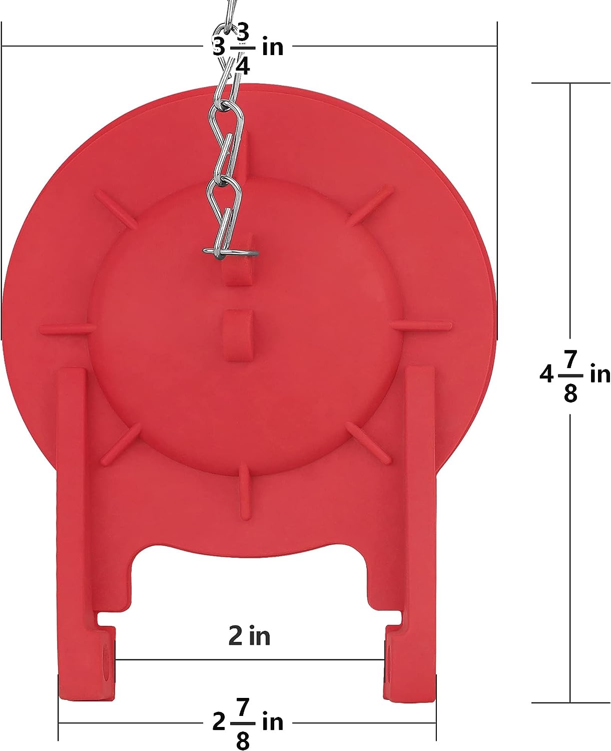 Toilet Flapper High Performance Universal Flapper for 3-Inch Flush Valve