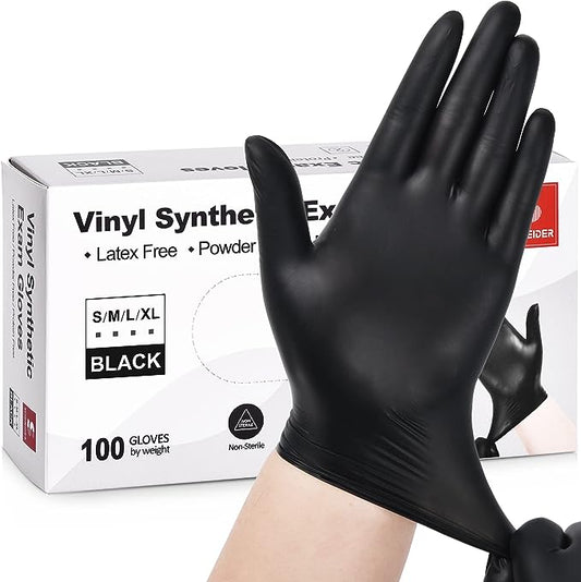 Black Nitrile Gloves