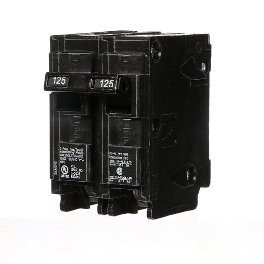 Q2125 125-Amp Double Pole Type QP Circuit Breaker