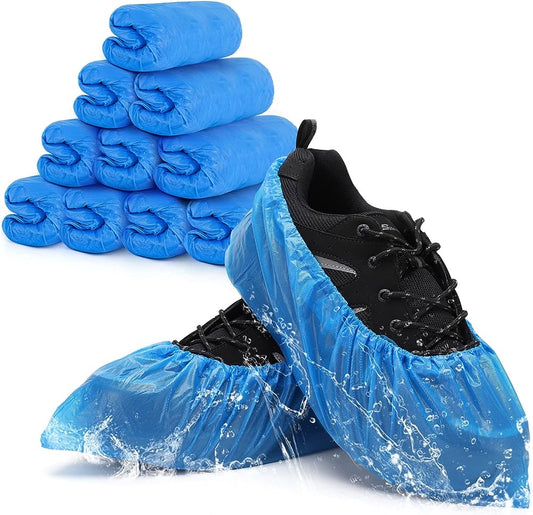 Shoe Covers Disposable Non Slip - 100 Pack (50 Pairs)