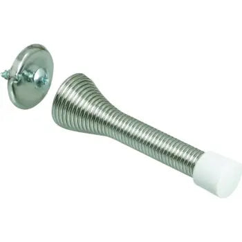 3 In Commercial Spring Door Stop (60-Pack) (Chrome)