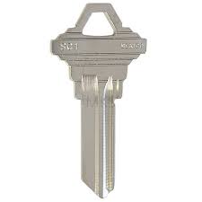 Premium Brass SC1 Key Blanks, Nickel Plated Surface, Uncut Blank Keys, (Pack of 50)