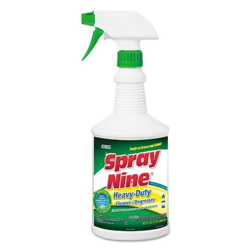 Spray Nine® Heavy-Duty Cleaner, Degreaser & Disinfectant (32 oz. Spray Bottles)